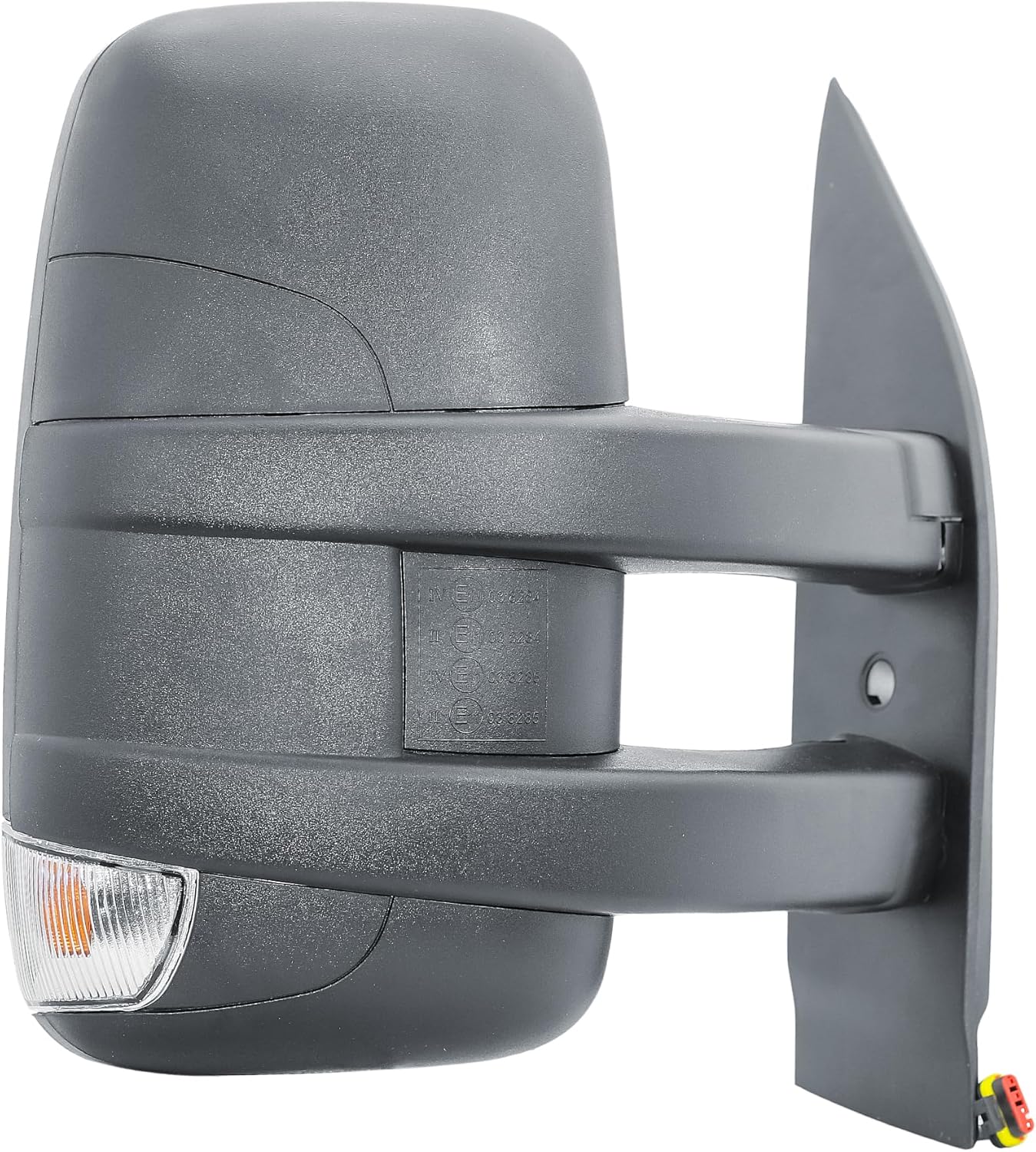 Aligoparts Driver Right Side Door Wing Mirror O/S Manual Non-Heated Long Arm for IVECO Daily 2014–2025