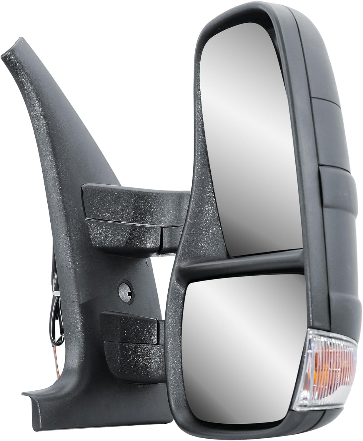 Aligoparts Driver Right Side Door Wing Mirror O/S Manual Non-Heated for IVECO Daily 2006–2013