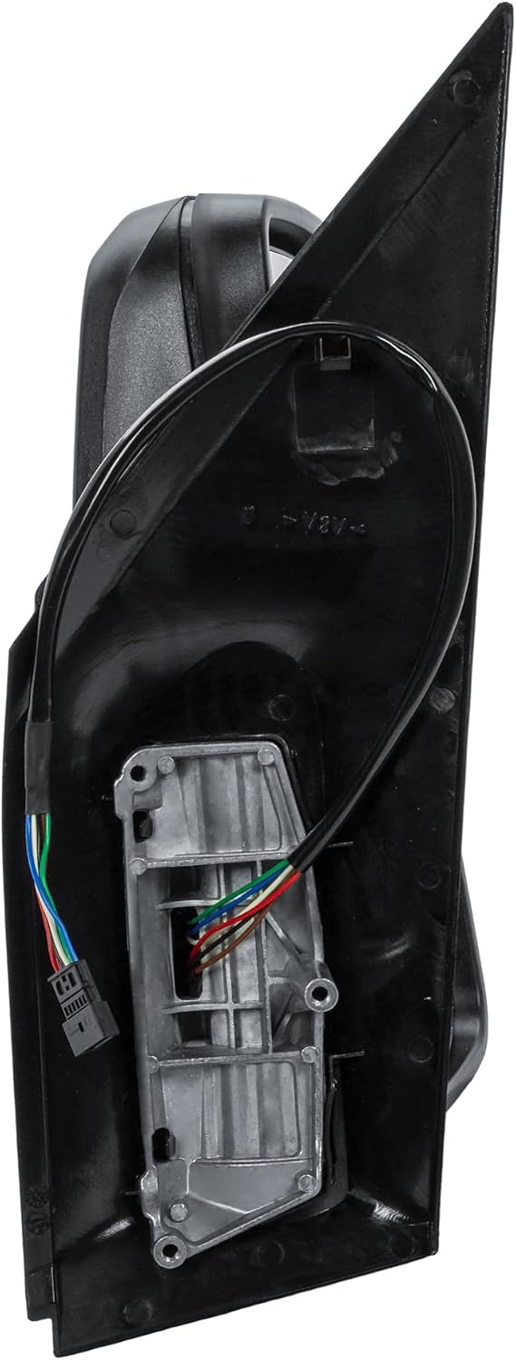 Aligoparts Driver Right Side Door Wing Mirror O/S Electric Heated Short Arm Black Cover for Mercedes Sprinter VW Crafter 2006–2018