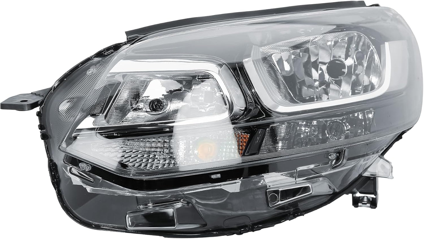 Aligoparts Passenger Left Side Headlight Lamp N/S Electric Adjustment for Vauxhall Vivaro Citroen Dispatch Fiat Scudo 2016–2024