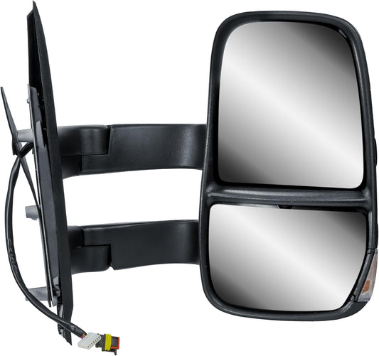 Aligoparts Driver Right Side Door Wing Mirror O/S Electric Heated Long Arm for IVECO Daily 2014–2024