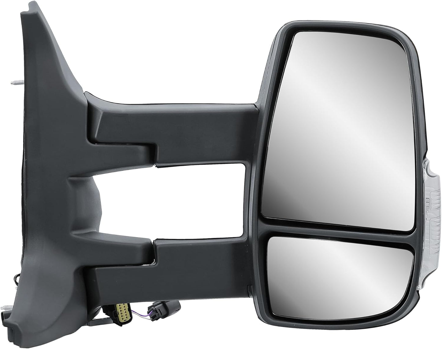 Aligoparts Driver Right Side Door Wing Mirror O/S Manual Long Arm for Ford Transit MK8 2014–2026