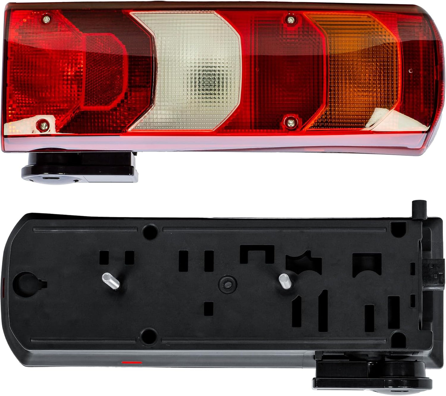 Aligoparts Driver Right Side O/S 24V Halogen Tail Light Rear Lamp with Bulbs for Mercedes Actros Arocs Antos Ageto MP4 MP5