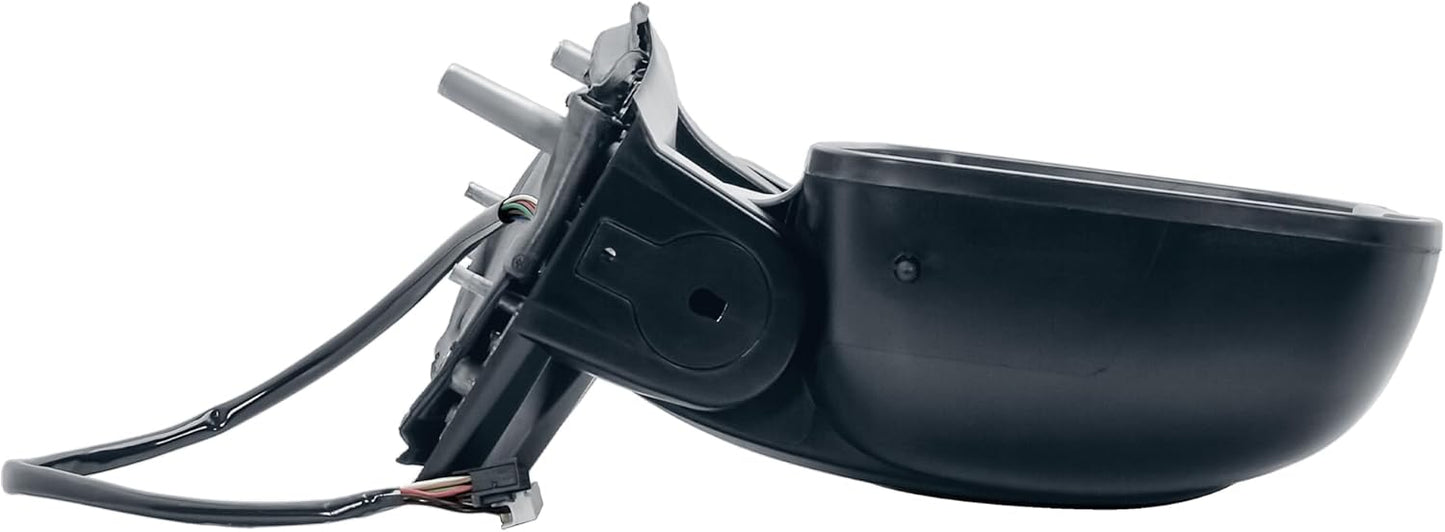 Aligoparts Driver Right Side O/S Electric Heated Wing Mirror Short Arm with Temperature Sensor for Fiat Ducato / Peugeot Boxer / Citroën Relay 2006–2023 / Vauxhall Movano 2019–2023