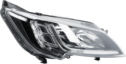 Aligoparts Driver Right Side Headlight Lamp O/S Black Strip Electric Adjustment for Ducato Relay Boxer Movano 2014–2024