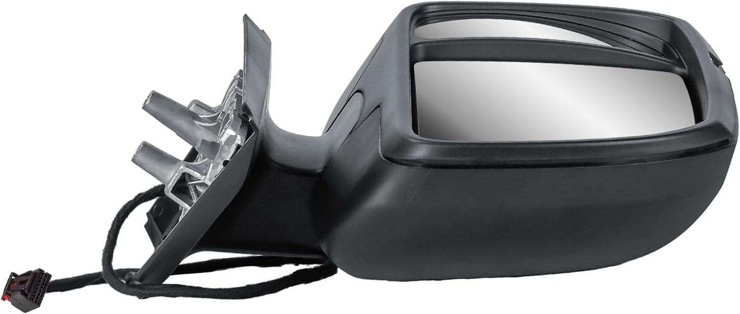 Aligoparts Passenger Left Side Door Wing Mirror N/S Electric Heated Short Arm for VW Crafter MAN TGE 2017–2024