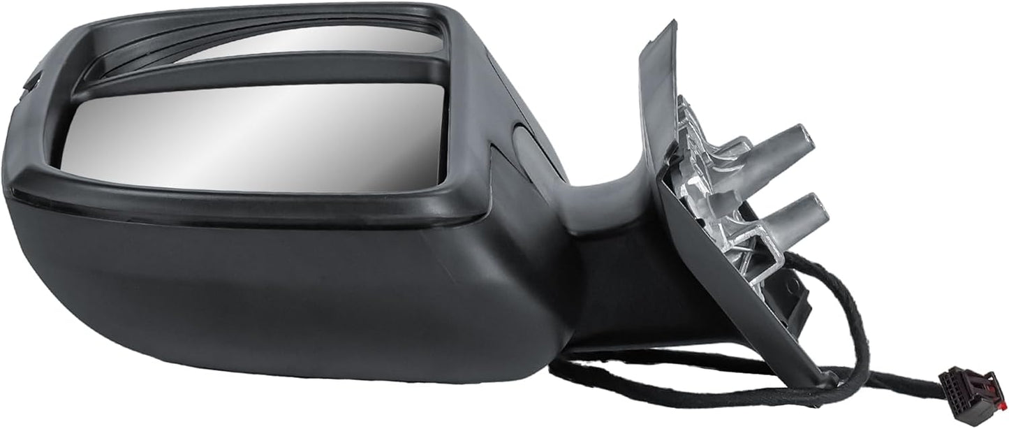 Aligoparts Driver Right Side Door Wing Mirror O/S Electric Heated Short Arm for VW Crafter MAN TGE 2017–2024