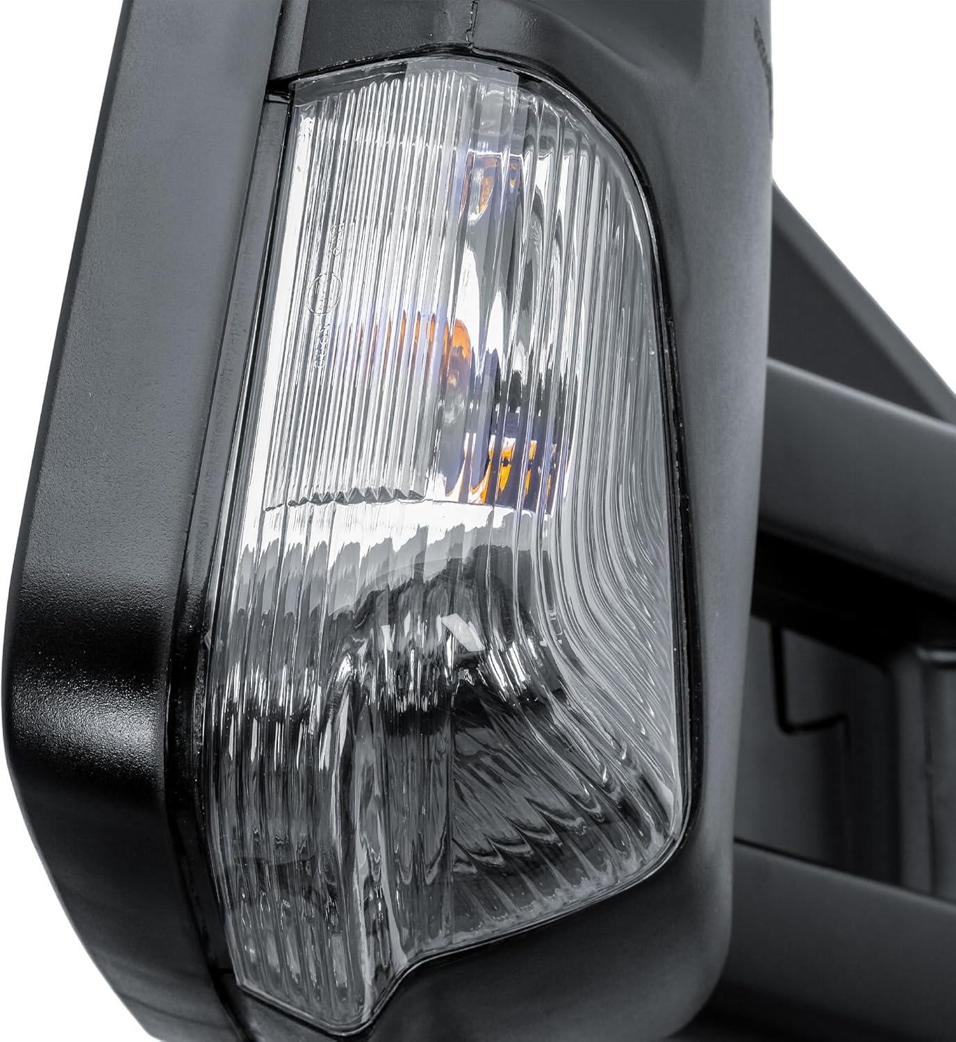 Aligoparts Driver Right Side Door Wing Mirror O/S Electric Heated Long Arm Black Cover for Mercedes Sprinter VW Crafter 2006–2018