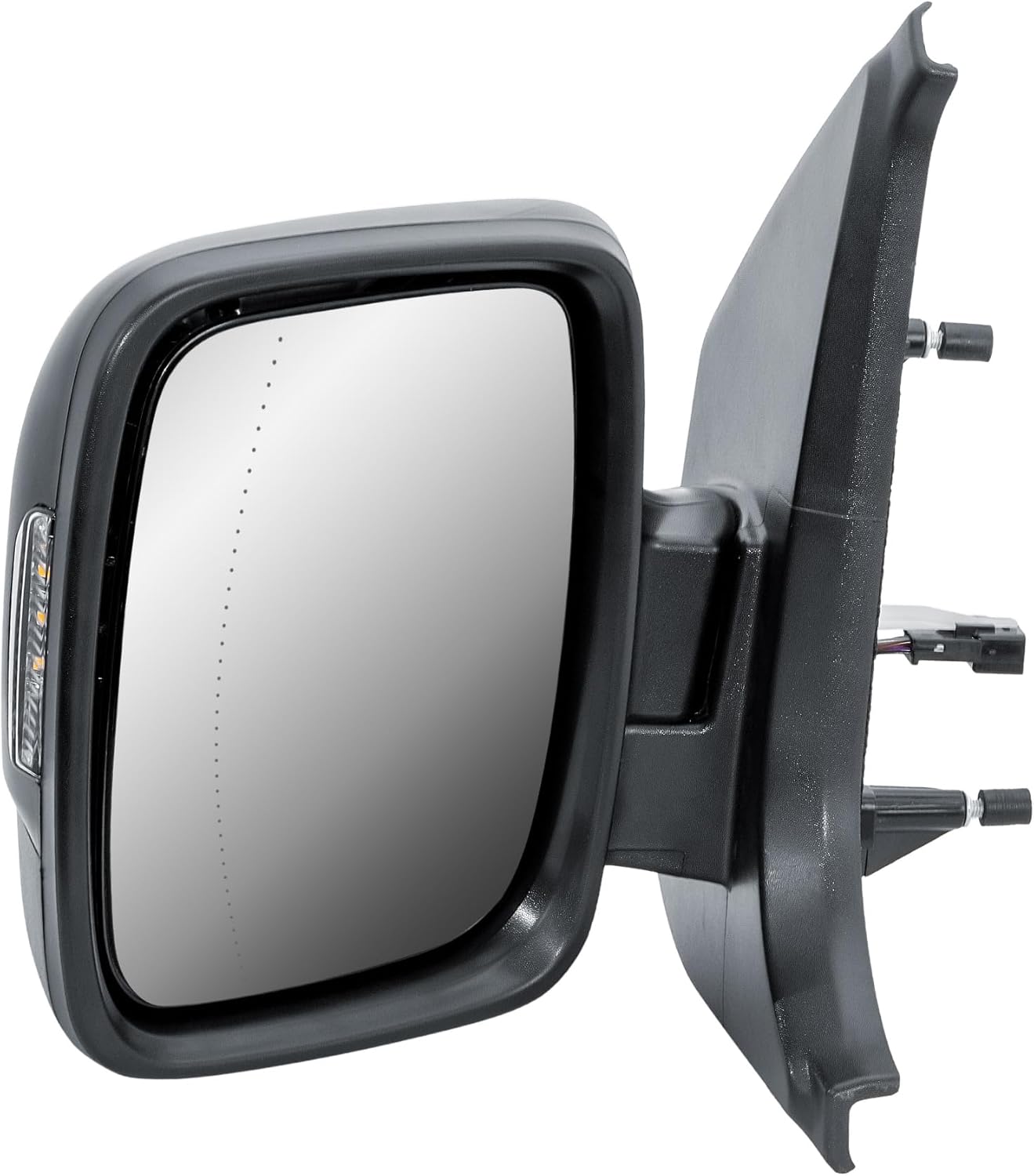 Aligoparts Passenger Left Side Wing Mirror N/S Electric Heated Manual Folding Textured Cover for Renault Trafic Primastar 2021–2025