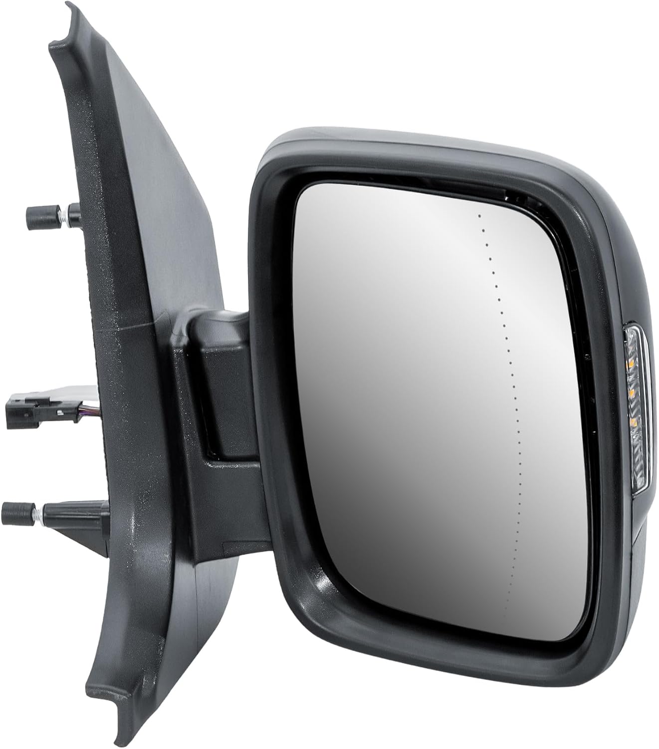 Aligoparts Driver Right Side Wing Mirror O/S Electric Heated Manual Folding Textured Cover for Renault Trafic Primastar 2021–2025