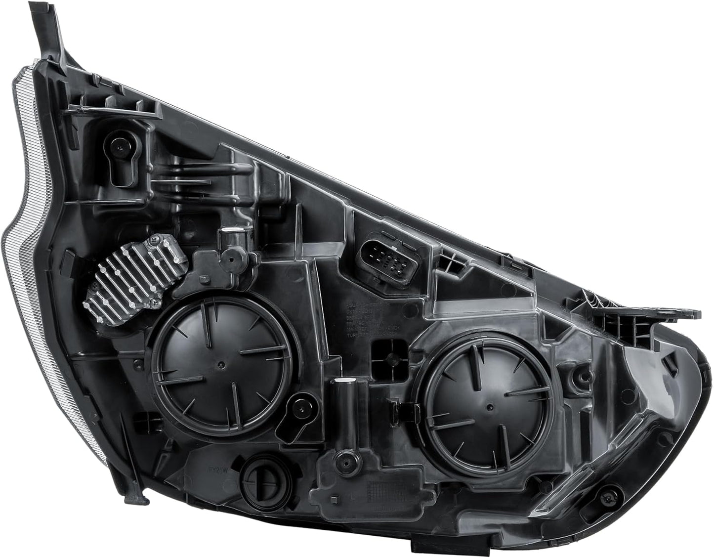 Aligoparts Passenger Left Side Headlight Lamp N/S with Projector Electric Adjustment for Ford Transit Tourneo Custom 2020–2023