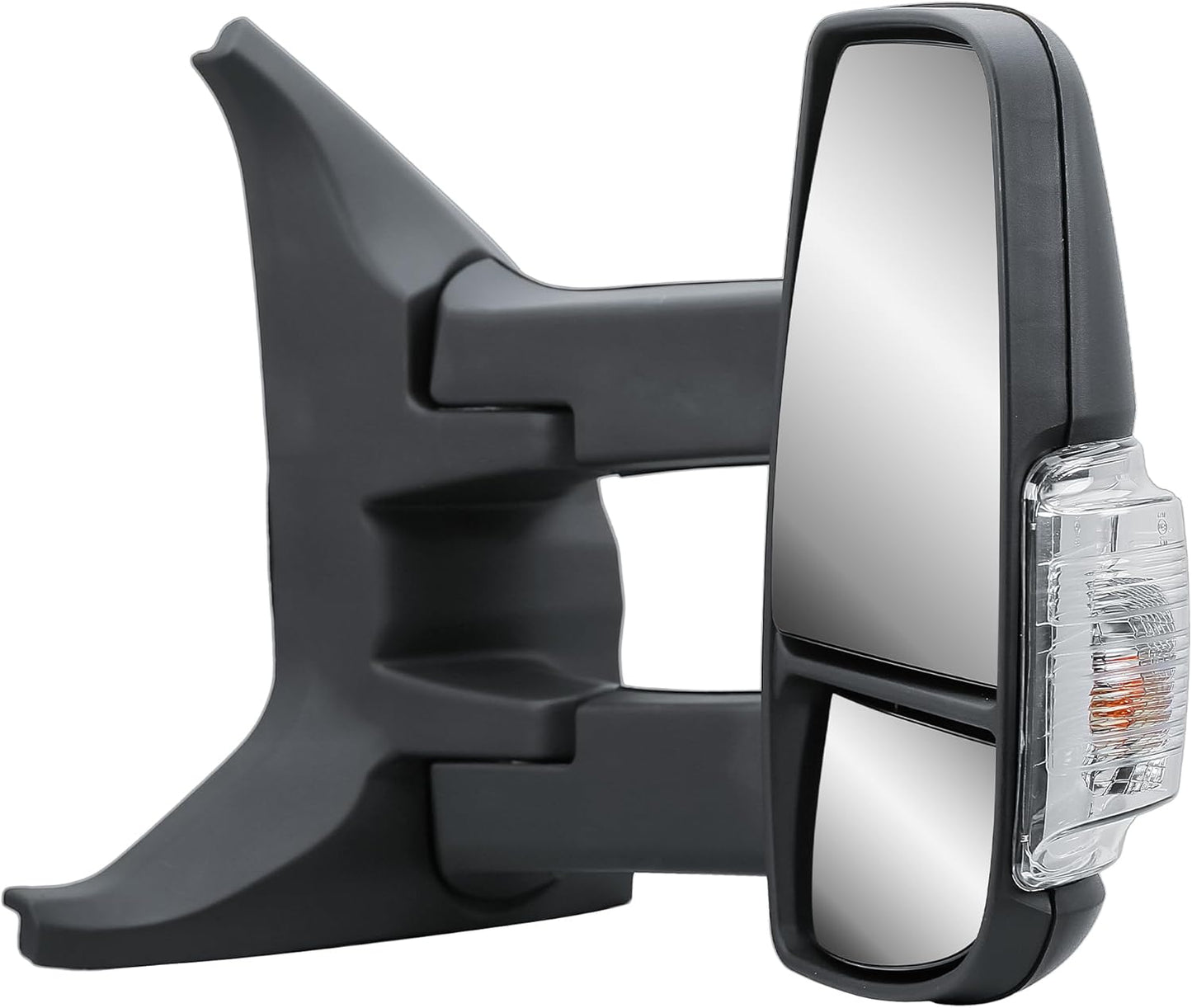 Aligoparts Driver Right Side Door Wing Mirror O/S Manual Long Arm for Ford Transit MK8 2014–2026