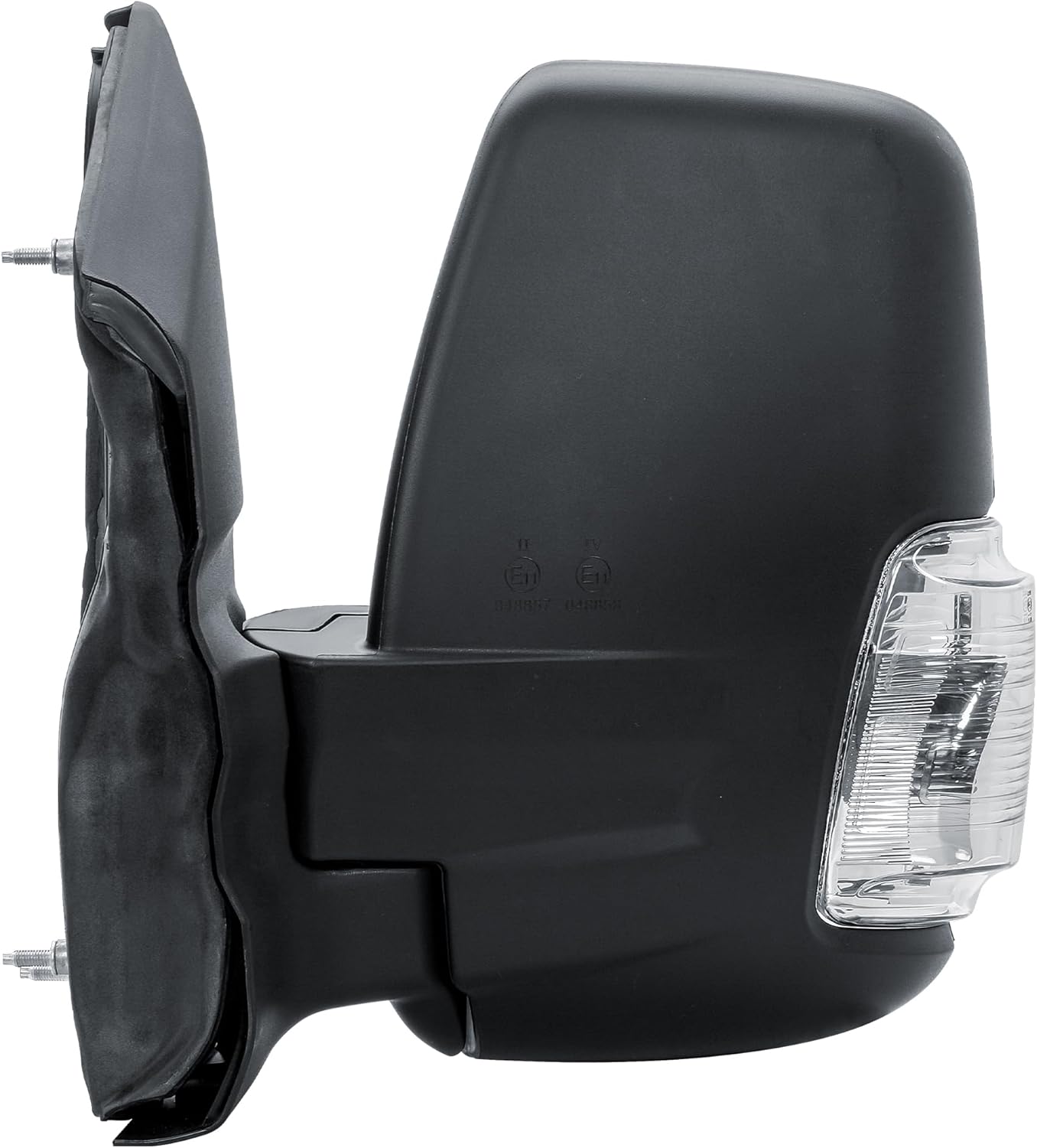 Aligoparts Passenger Left Side Door Wing Mirror N/S Electric Heated Short Arm for Ford Transit MK8 2014–2026