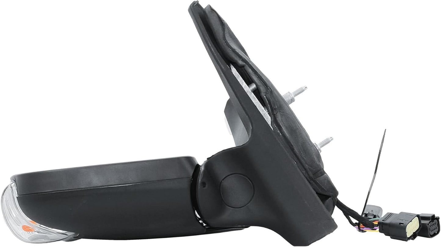 Aligoparts Passenger Left Side Door Wing Mirror N/S Manual Non-Heated Short Arm for Ford Transit MK8 2014–2026