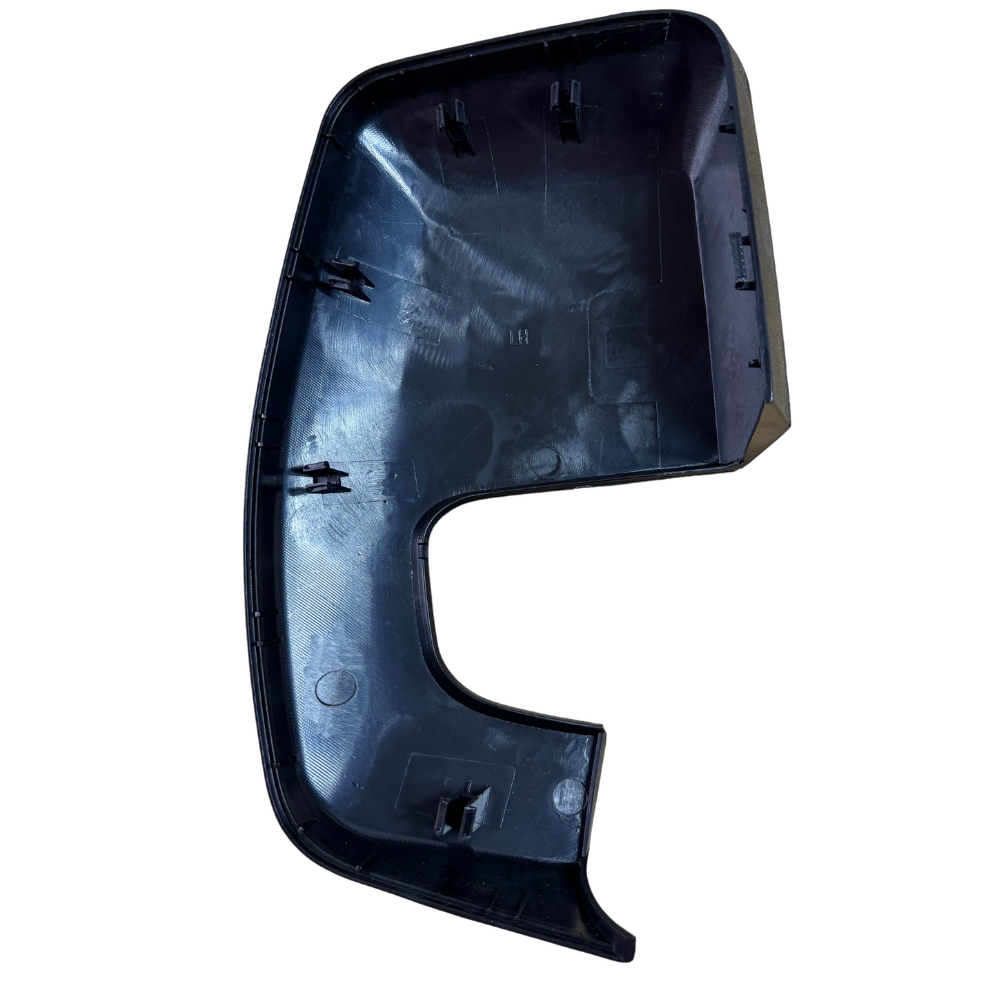 Aligoparts Left Wing Mirror Cover Cap Black Textured for Ford Transit Custom 2012–2023