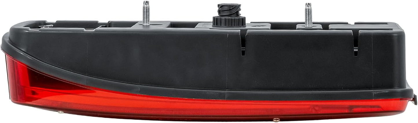 Aligoparts Passenger Left Side N/S 24V Full LED Tail Light Rear Lamp with Number Plate Light & Rear Plug for MAN TGX TGS TGA TGL TGM