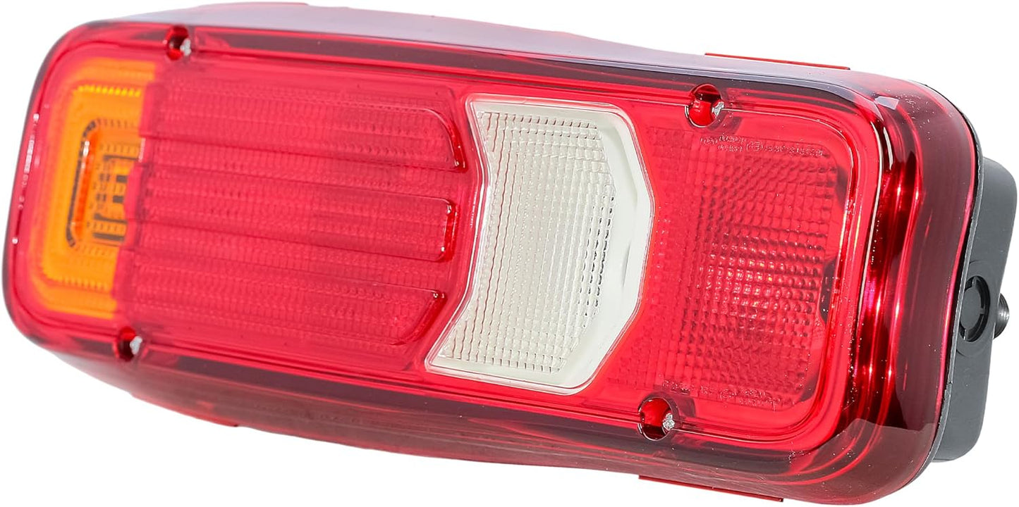 Aligoparts Passenger Left Side N/S Tail Light Rear Lamp Lens for IVECO Daily Tipper Pick-Up Chassis Cab (2022–2024)