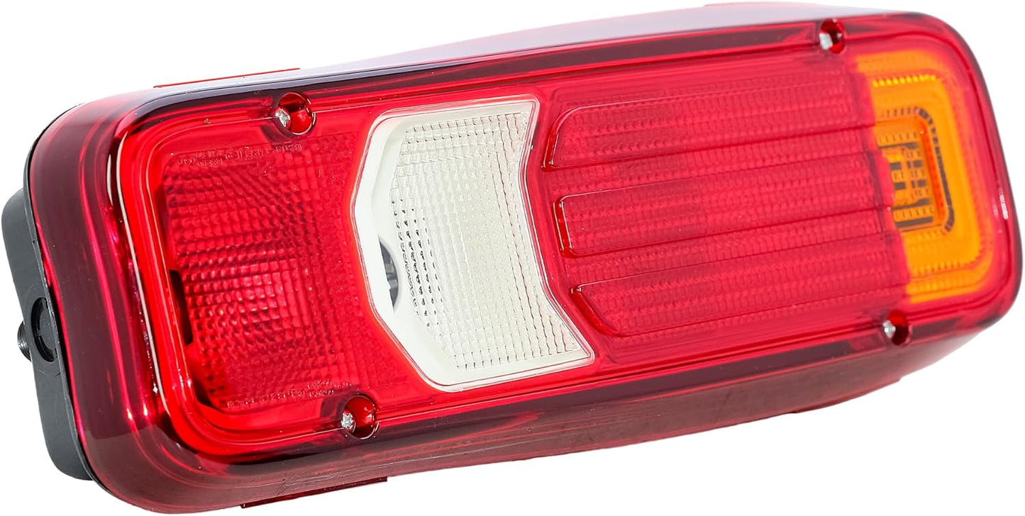 Aligoparts Driver Right Side O/S Tail Light Rear Lamp Lens for IVECO Daily Tipper Pick-Up Chassis Cab (2022–2024)