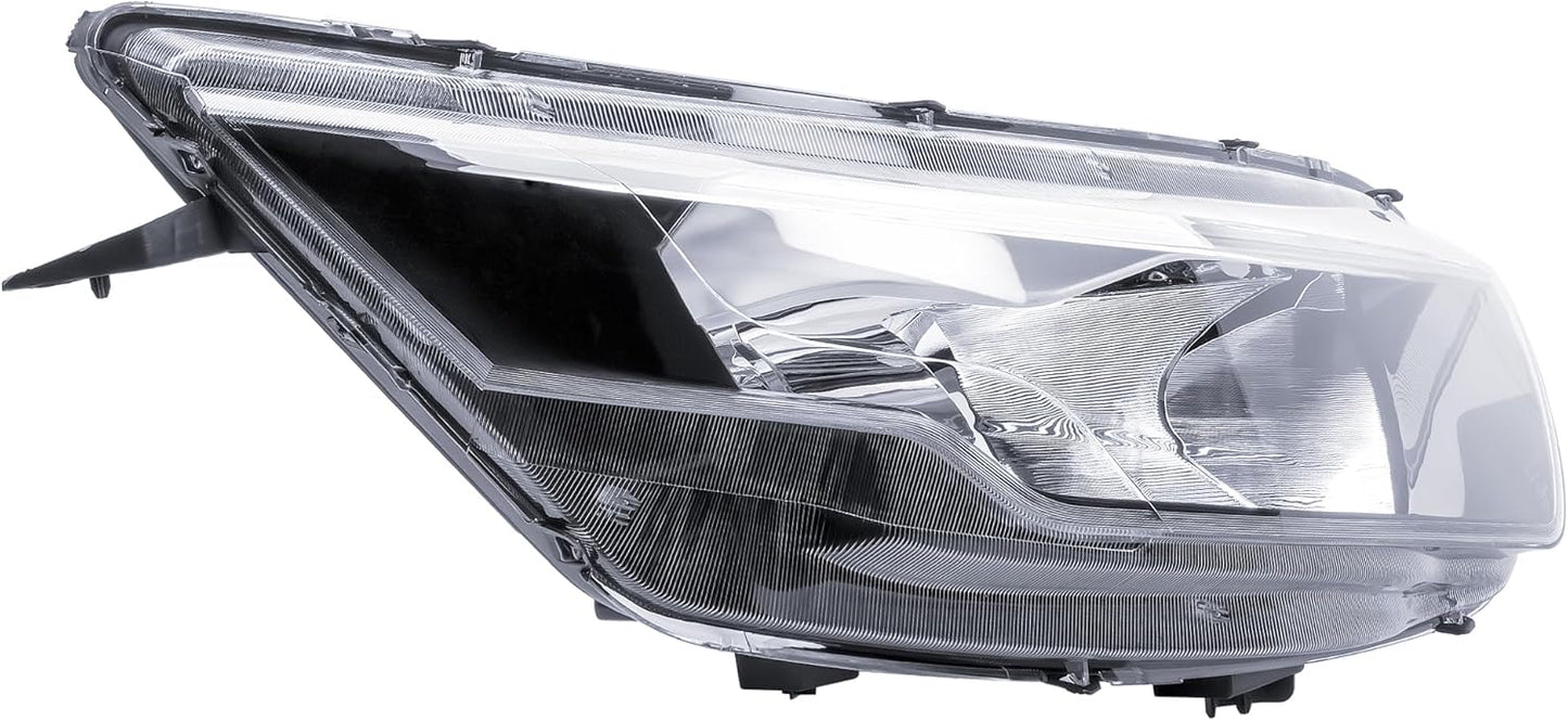 Aligoparts Driver Right Side Headlight Lamp O/S Electric Adjustment Round Plug for IVECO Daily 2014–2019