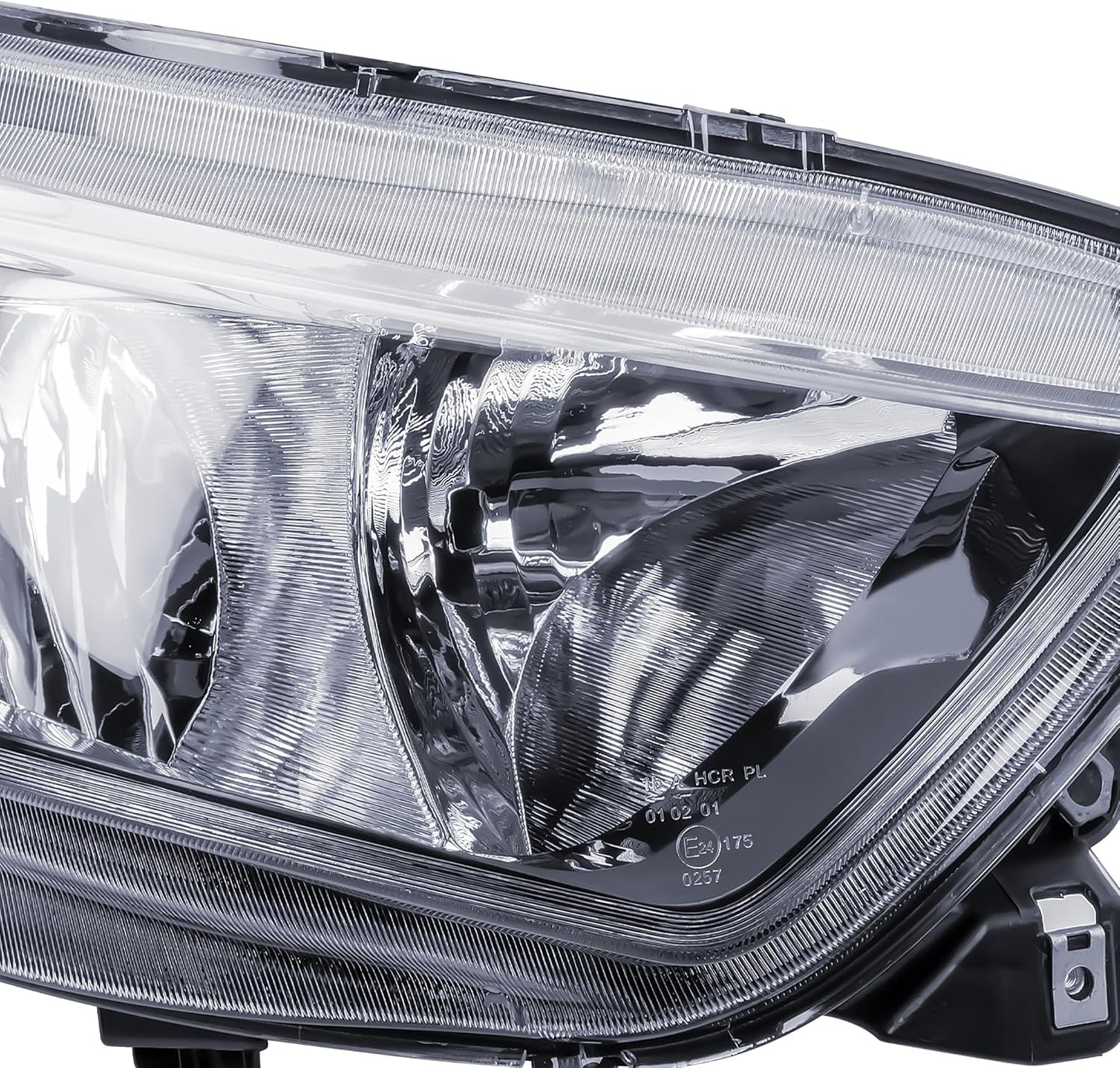 Aligoparts Driver Right Side Headlight Lamp O/S Electric Adjustment Round Plug for IVECO Daily 2014–2019