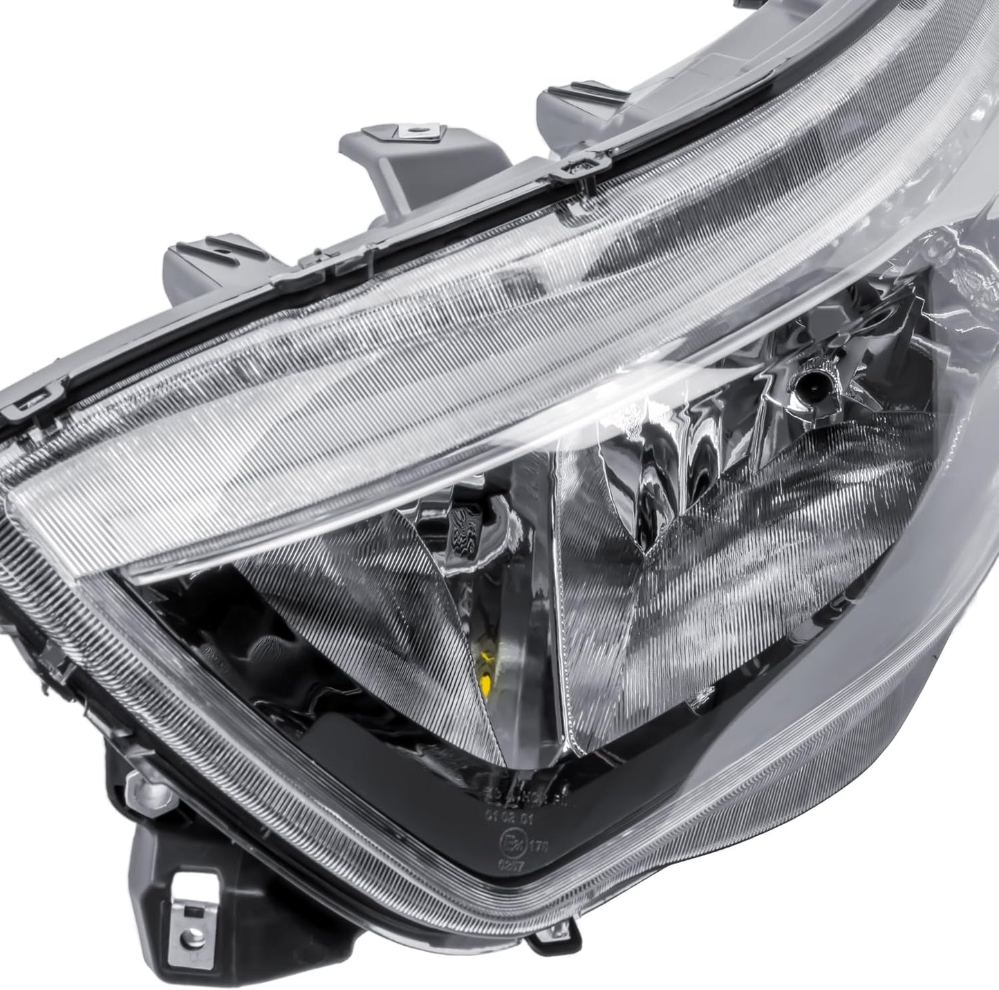 Aligoparts Passenger Left Side Headlight Lamp N/S Electric Adjustment Square Plug for IVECO Daily 2020–2025