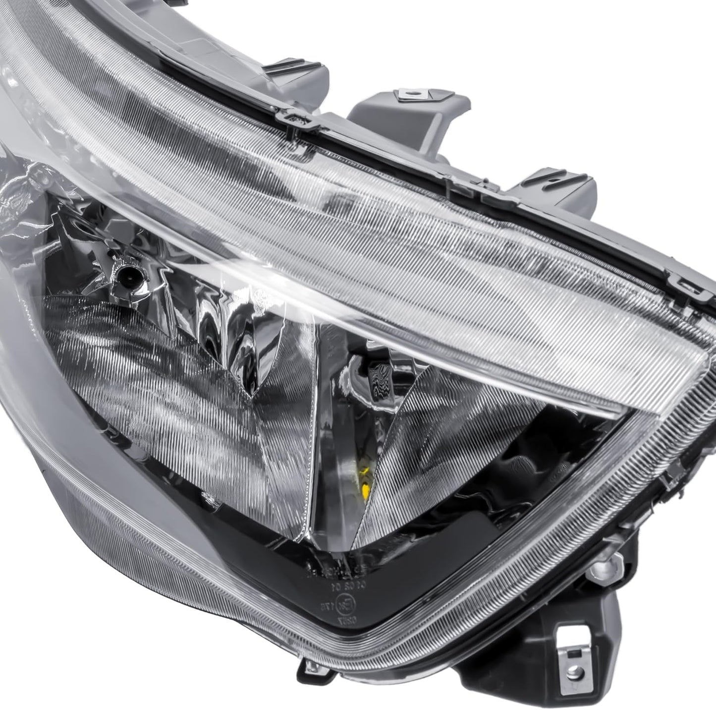 Aligoparts Driver Right Side Headlight Lamp O/S Electric Adjustment Square Plug for IVECO Daily 2020–2025