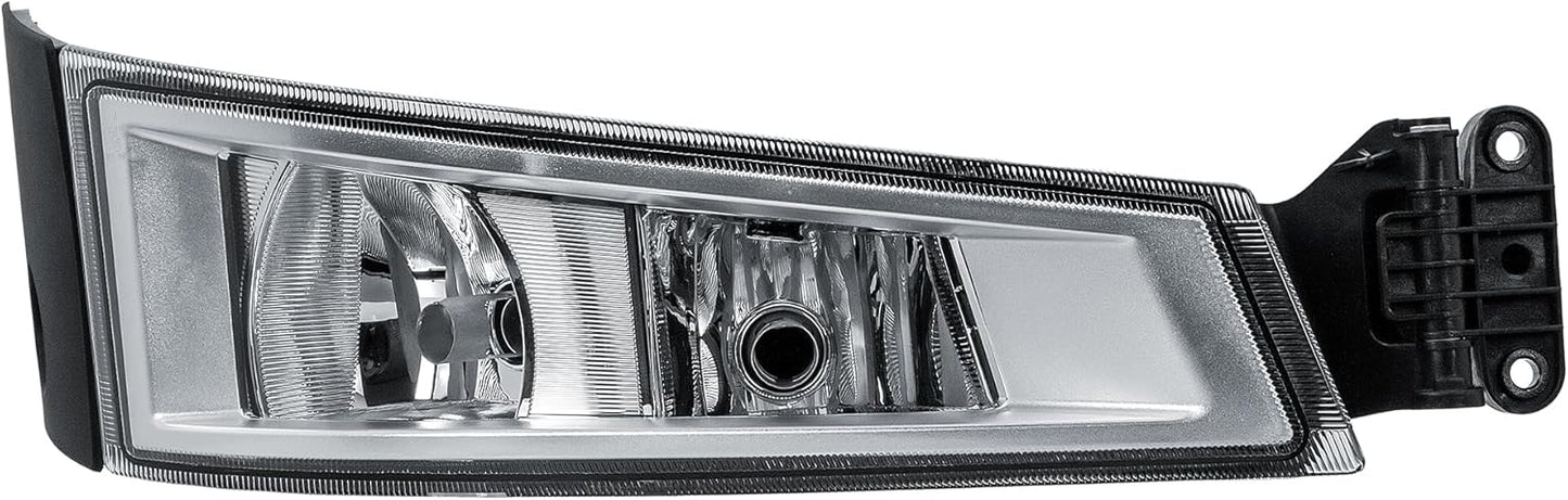 Aligoparts Driver Right Side O/S Fog Light Lamp Chrome Strip with Cornering Light 24V for Volvo FH FM Version 4 (2012–2020)