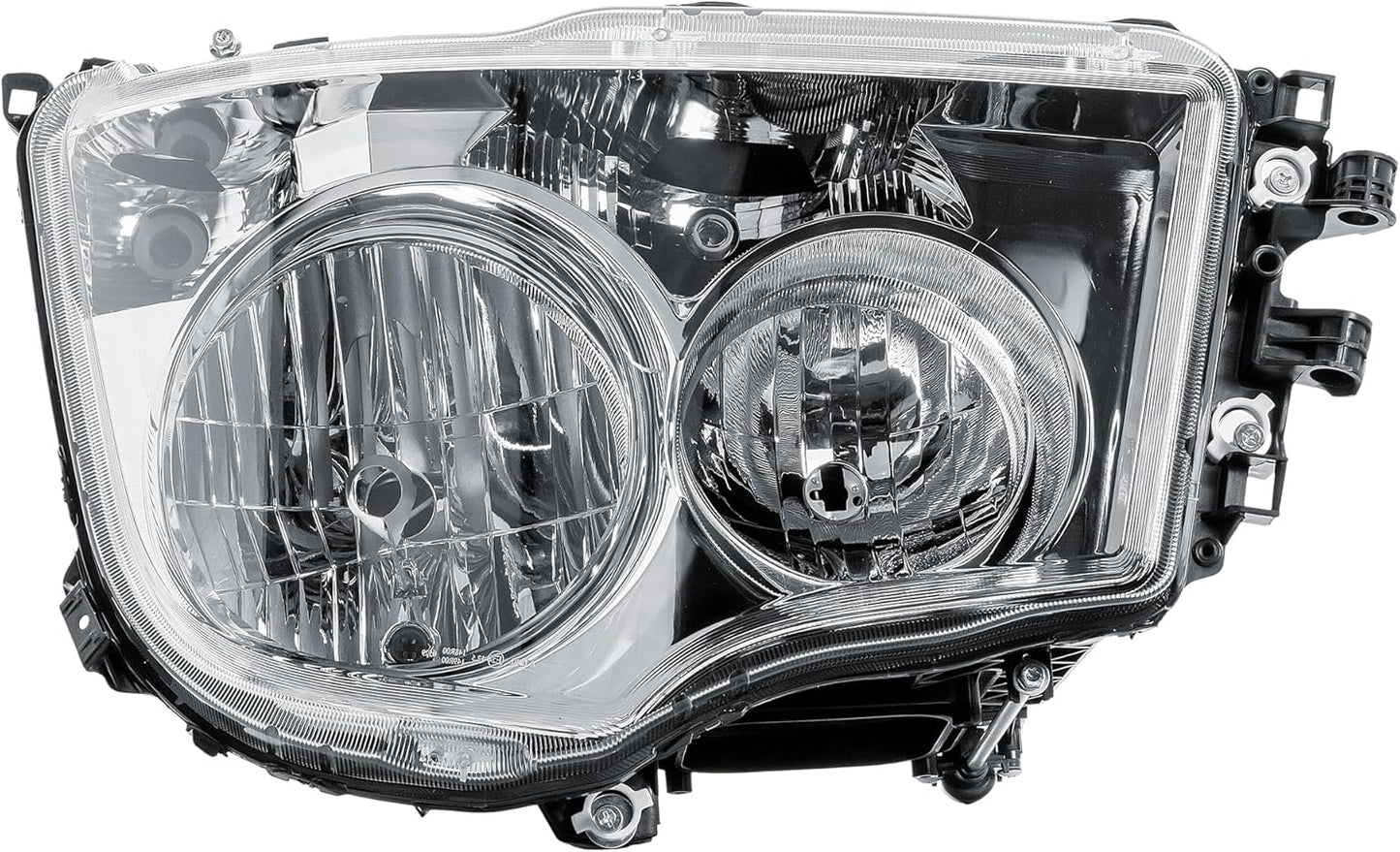 Aligoparts Driver Right Side O/S Headlight Head Lamp Electric Adjustment 24V for Mercedes Arocs Antos MP4