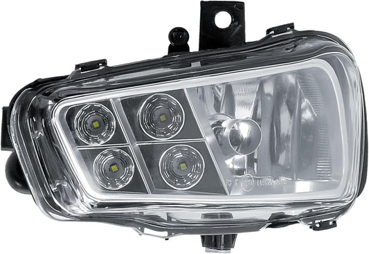 Aligoparts Passenger Left Side N/S Fog Light Lamp LED DRL 24V for Mercedes Arocs Antos MP4