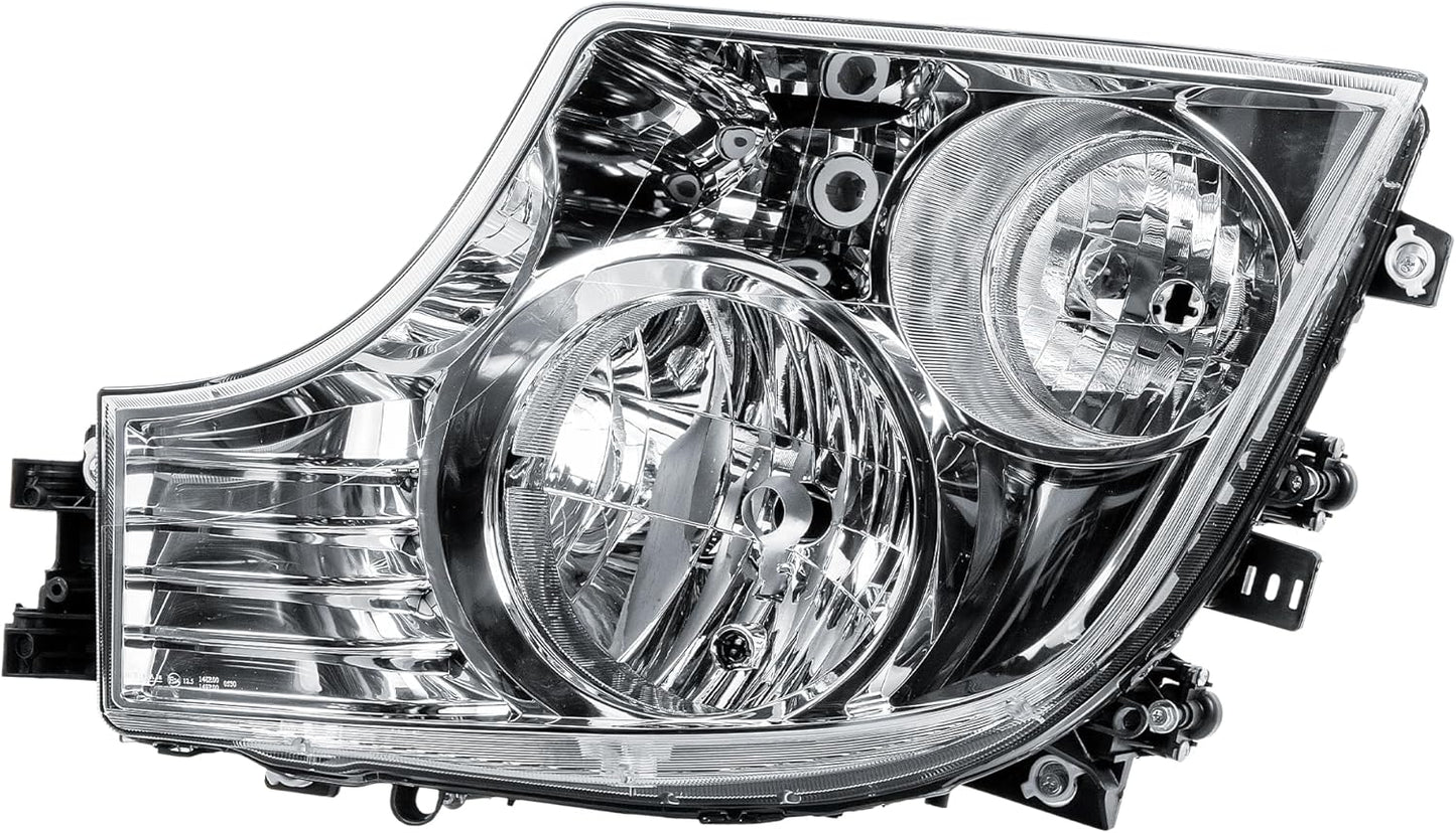 Aligoparts Passenger Left Side N/S Headlight Head Lamp Electric Adjustment 24V for Mercedes Actros MP4