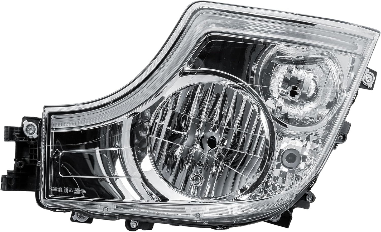 Aligoparts Passenger Left Side N/S Headlight Head Lamp Electric Adjustment LED DRL 24V for Mercedes Actros MP5