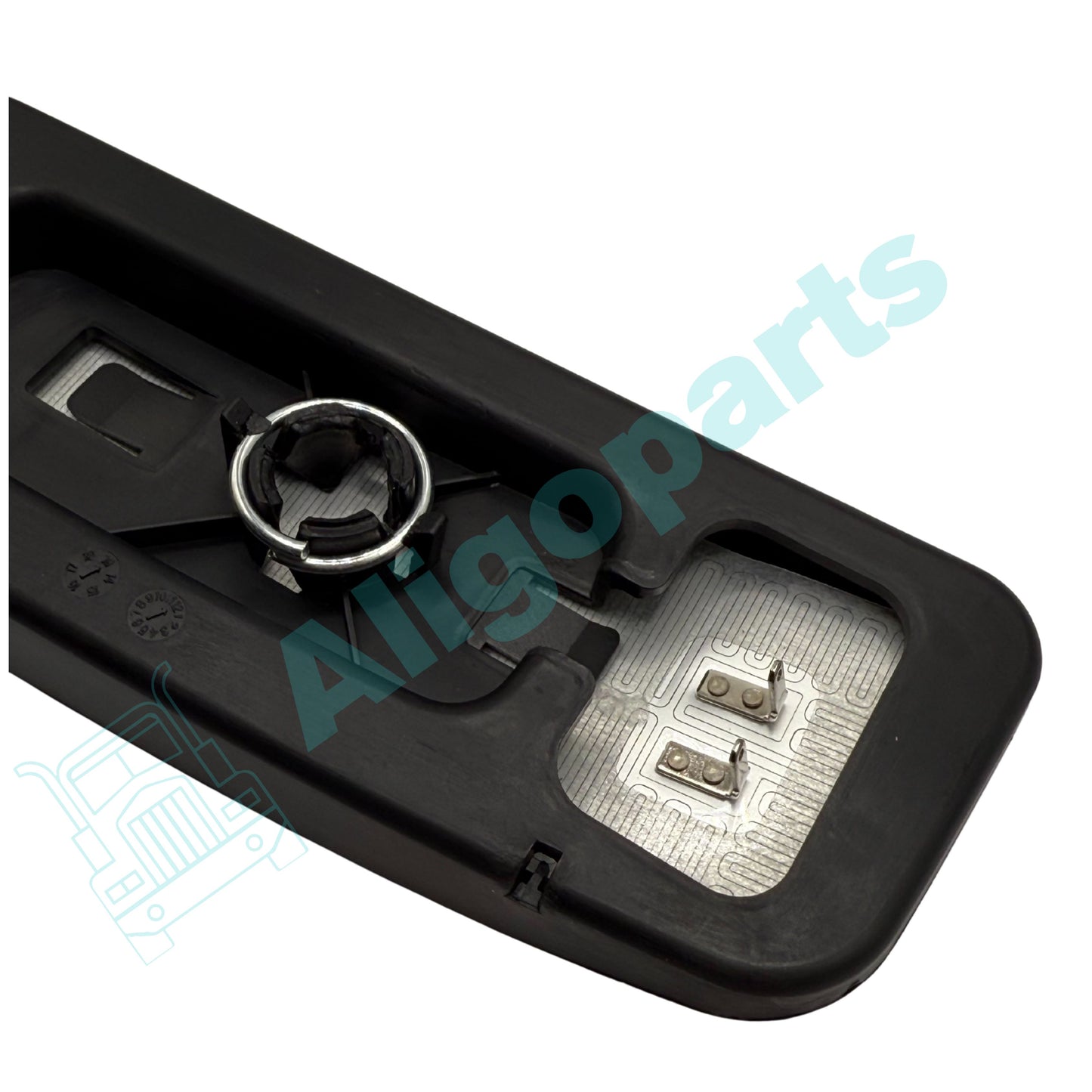 Aligoparts Left Heated Lower Mirror Glass for Mercedes Sprinter & VW Crafter 2006–2018