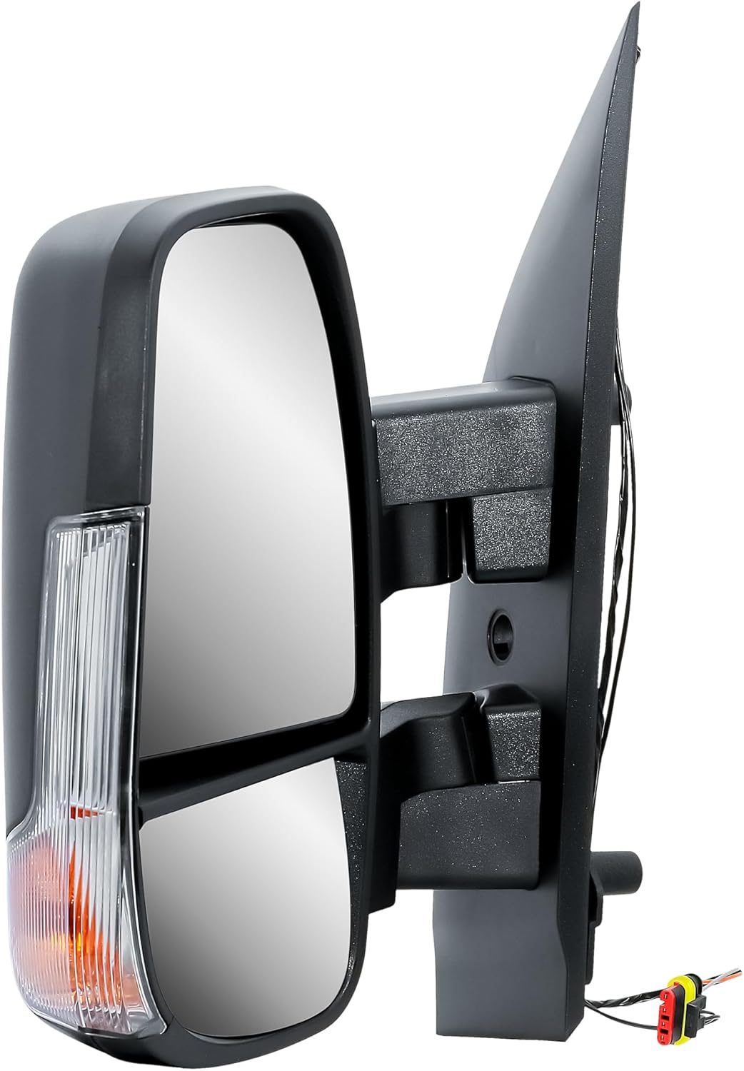 Aligoparts Passenger Left Side Door Wing Mirror N/S Manual Non-Heated with Temperature Sensor for IVECO Daily 2014–2025