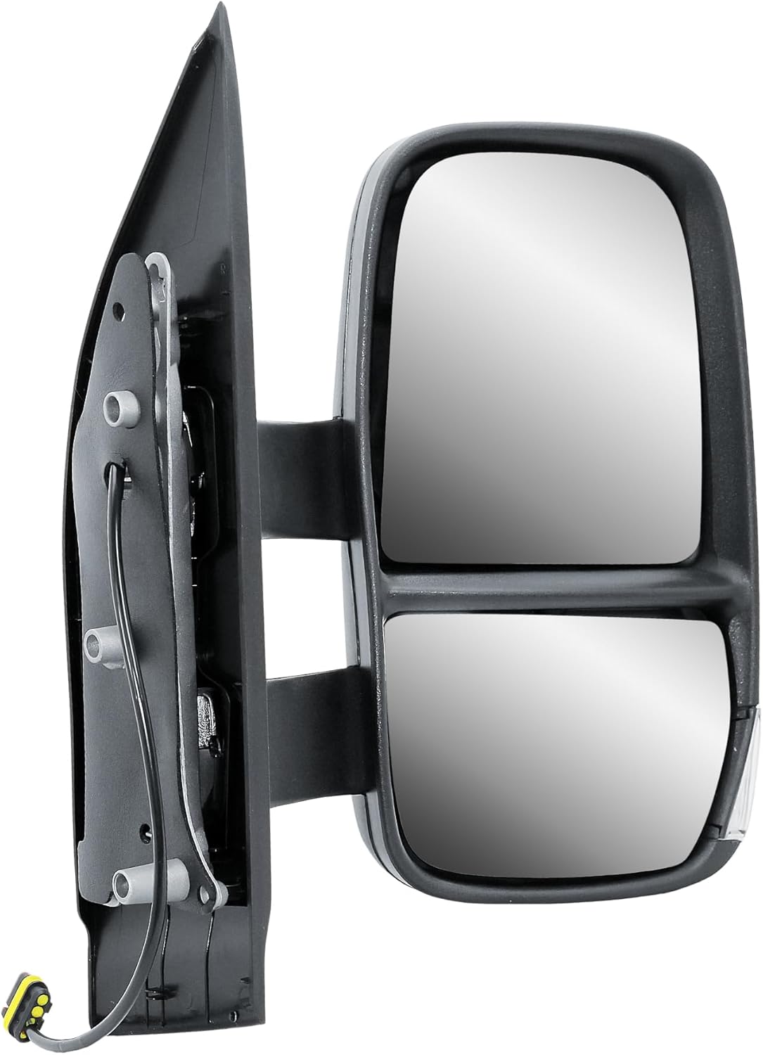 Aligoparts Driver Right Side Door Wing Mirror O/S Manual Non-Heated Long Arm for IVECO Daily 2014–2025