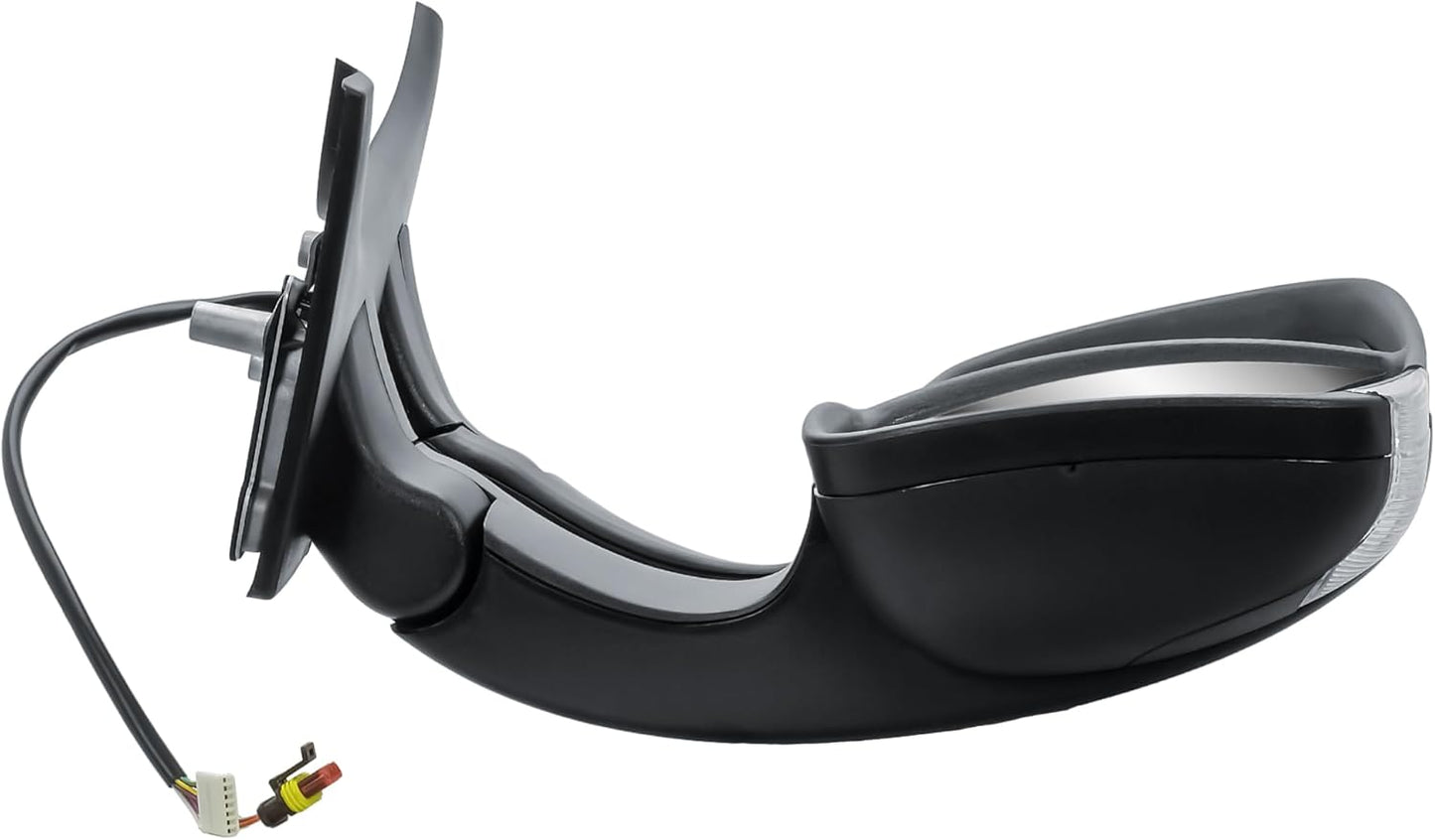 Aligoparts Driver Right Side Door Wing Mirror O/S Electric Heated Long Arm for IVECO Daily 2006–2013