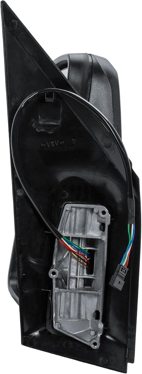Aligoparts Passenger Left Side Door Wing Mirror N/S Electric Heated Short Arm Black Cover for Mercedes Sprinter VW Crafter 2006–2018
