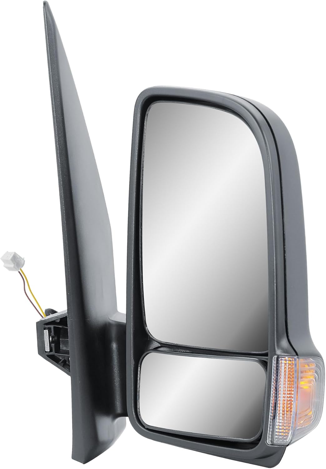 Aligoparts Driver Right Side Door Wing Mirror O/S Manual Short Arm for Mercedes Sprinter W907 W910 2019–2024