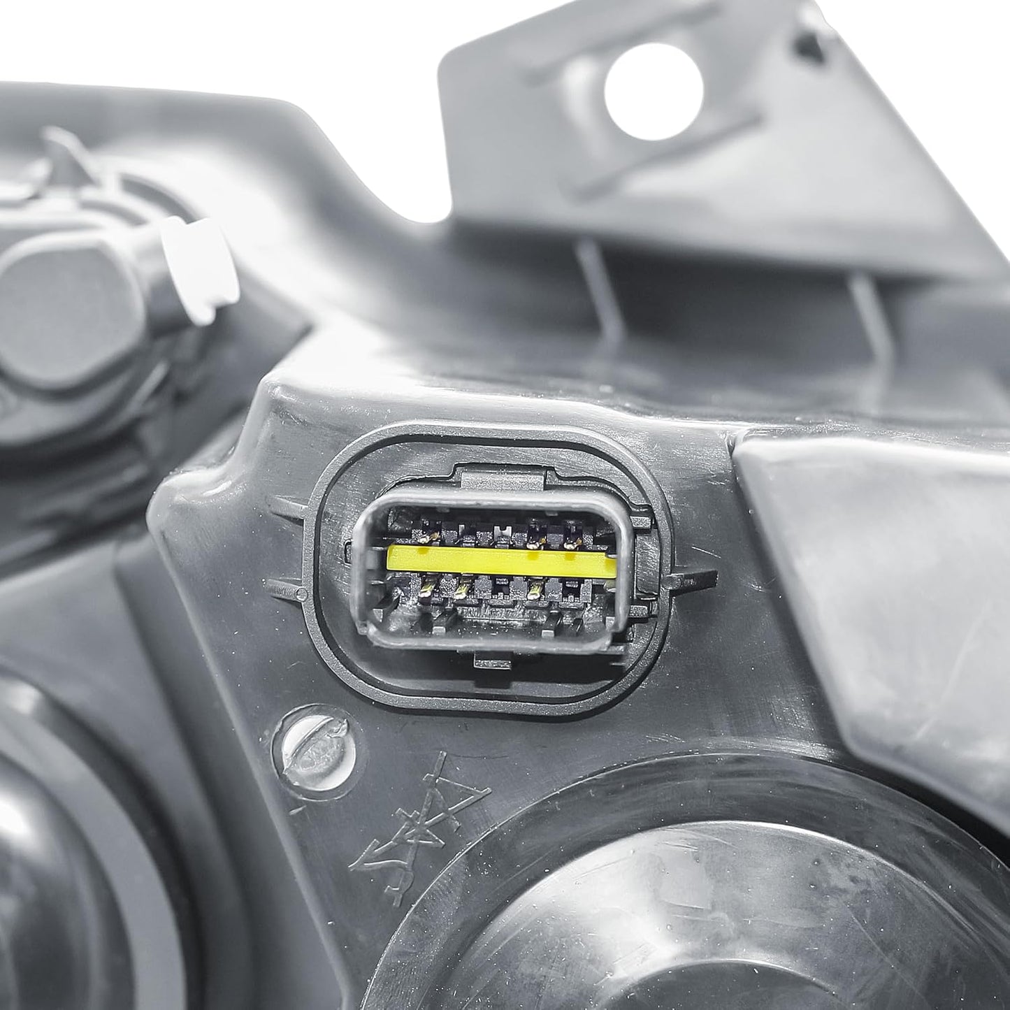 Aligoparts Driver Right Side Headlight Lamp O/S Electric Adjustment With Motor No Fog Light for Renault Master Movano 2010–2019