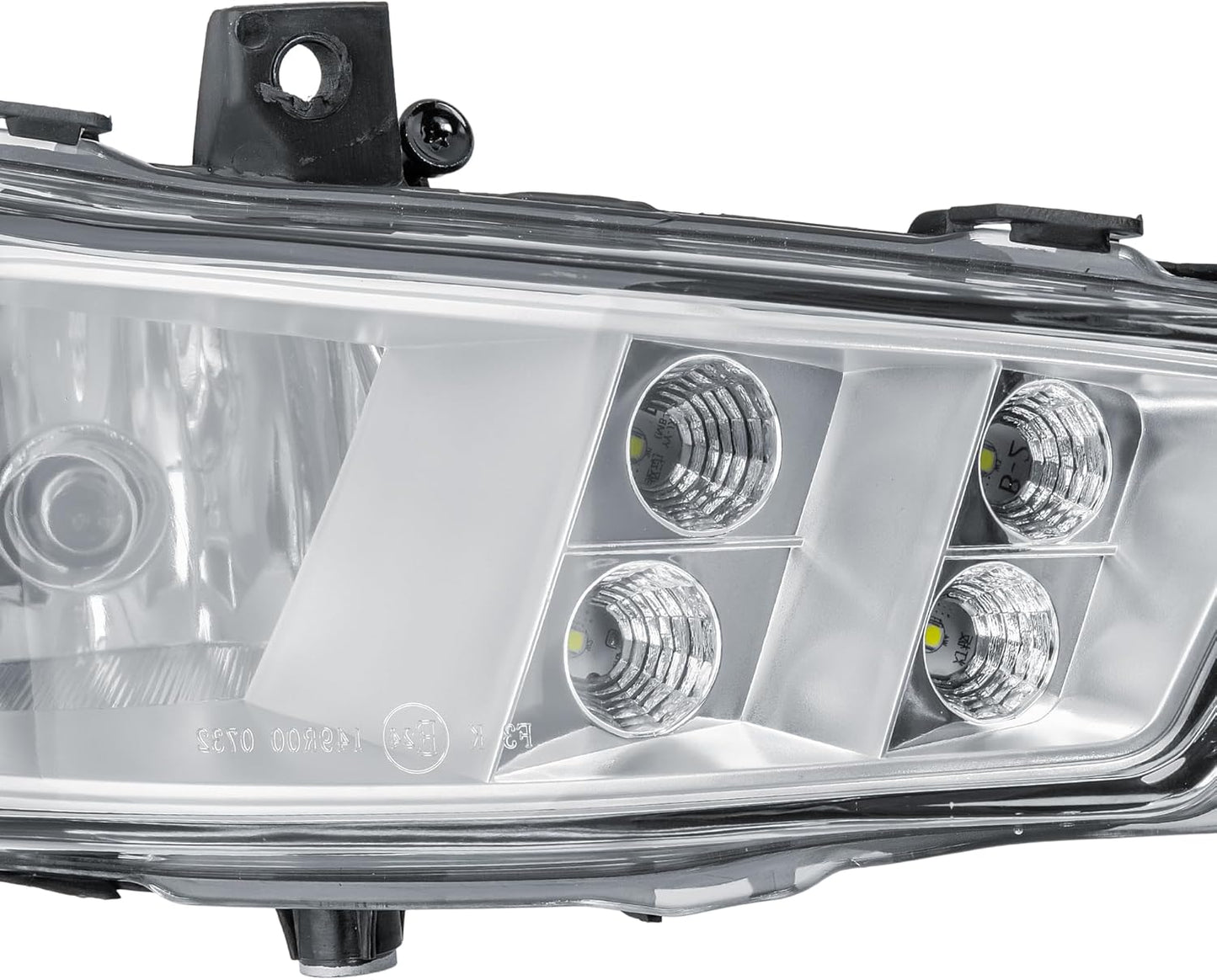 Aligoparts Driver Right Side O/S Fog Light Lamp LED DRL 24V for Mercedes Arocs Antos MP4