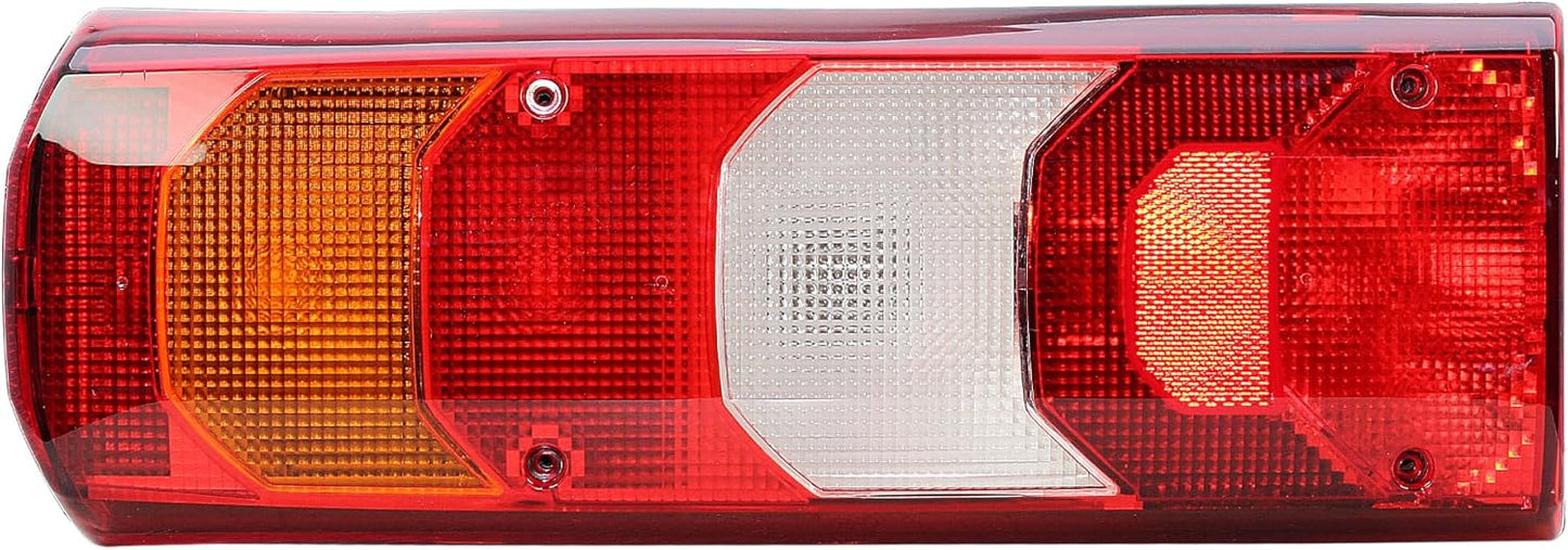 Aligoparts Passenger Left Side N/S 24V LED Tail Light Rear Lamp with LED Stop & Indicator for Mercedes Actros Arocs Antos Ageto MP4 MP5