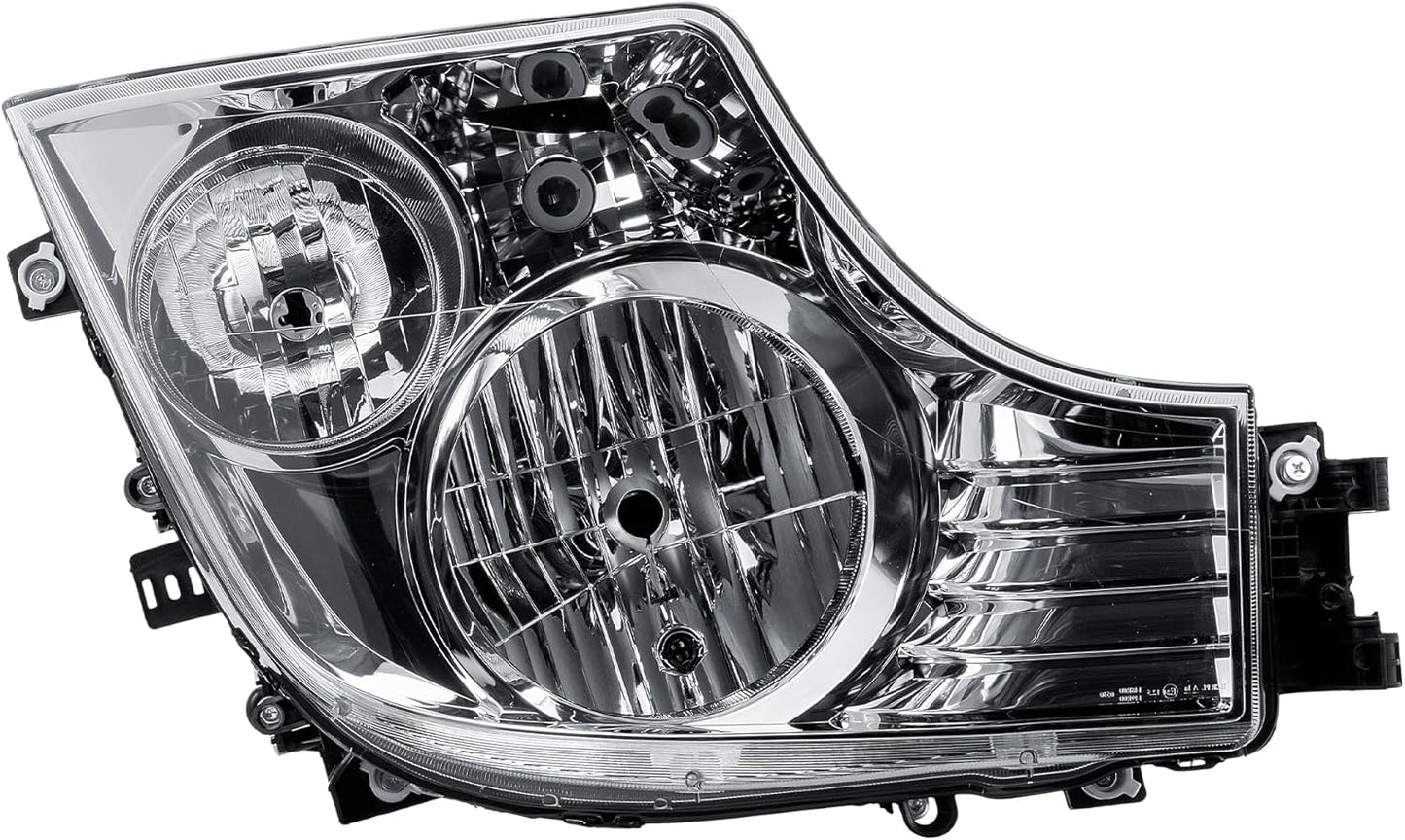 Aligoparts Driver Right Side O/S Headlight Head Lamp Electric Adjustment 24V for Mercedes Actros MP4