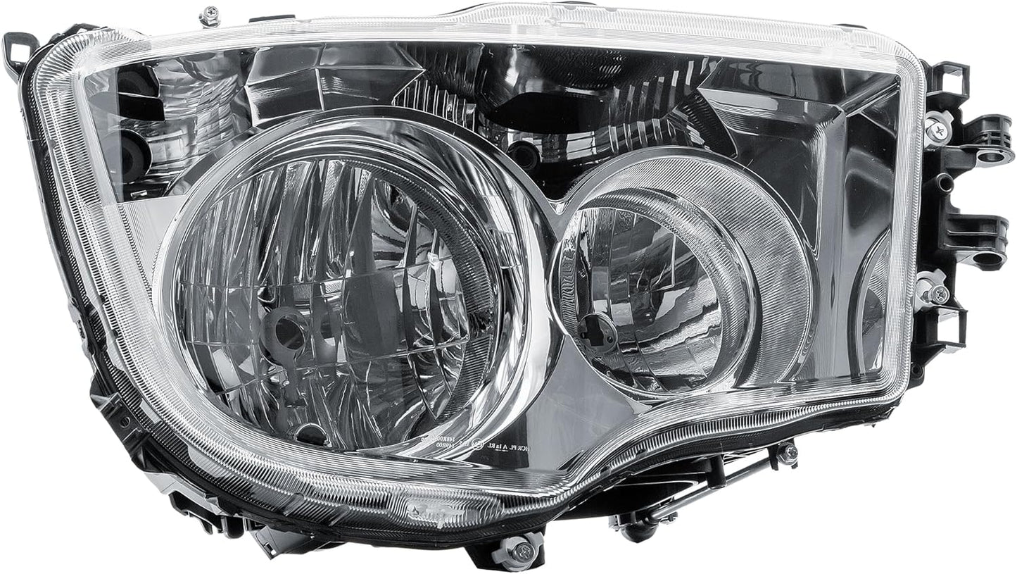 Aligoparts Driver Right Side O/S Headlight Head Lamp Electric Adjustment 24V for Mercedes Arocs Antos MP4
