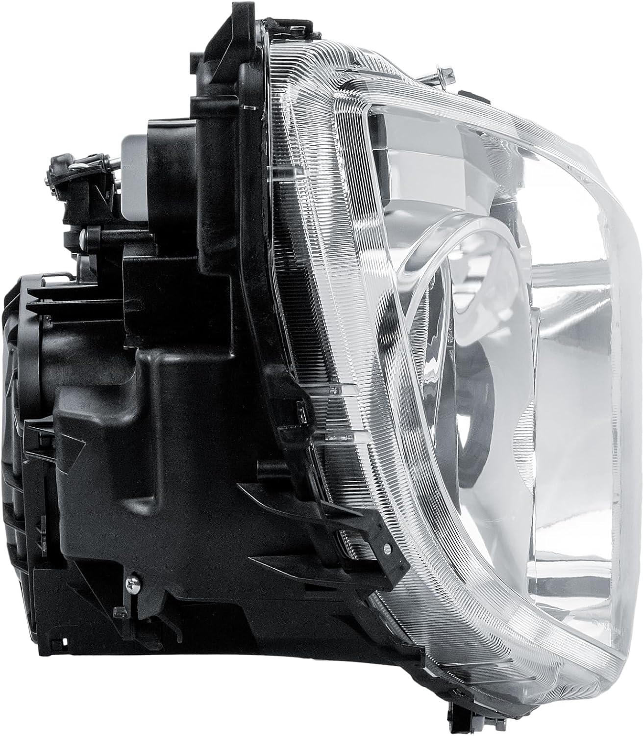 Aligoparts Driver Right Side O/S Headlight Head Lamp Electric Adjustment 24V for Mercedes Arocs Antos MP4