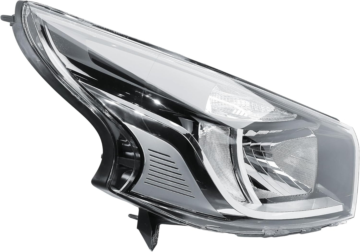 Aligoparts Driver Right Side Headlight Lamp O/S Electric Adjustment 6 Pins with DRL for Renault Trafic NV300 Talento 2014–2019