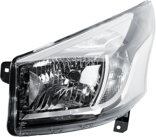 Aligoparts Passenger Left Side Headlight Lamp N/S Electric Adjustment 6 Pins with DRL for Renault Trafic NV300 Talento 2014–2019
