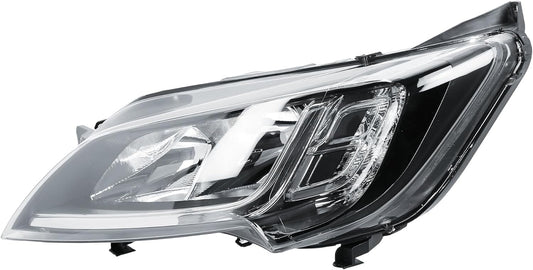 Aligoparts Passenger Left Side Headlight Lamp N/S Black Strip Electric Adjustment for Ducato Relay Boxer Movano 2014–2024