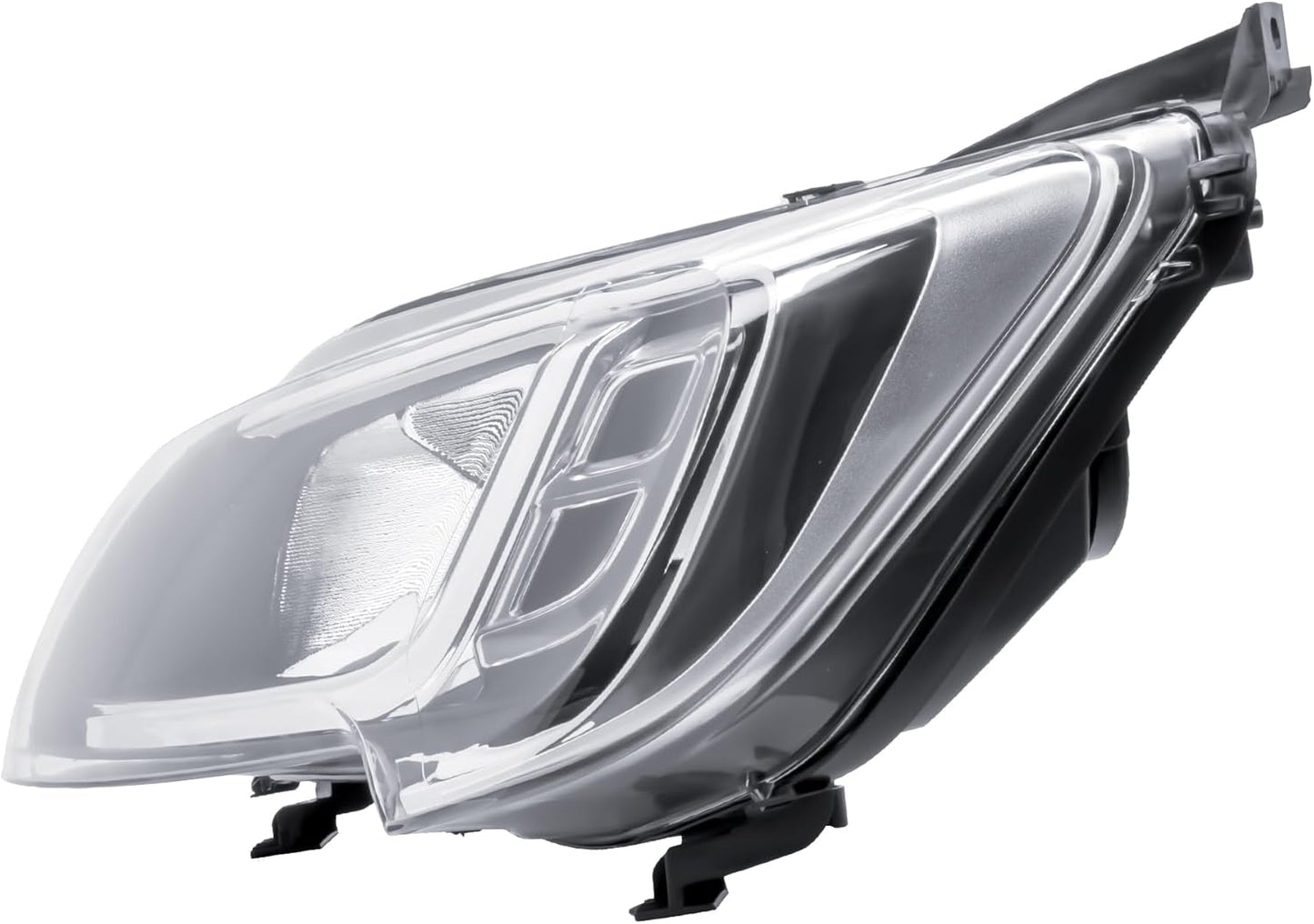 Aligoparts Passenger Left Side Headlight Lamp N/S Chrome Strip Electric Adjustment for Ducato Relay Boxer Movano 2014–2024