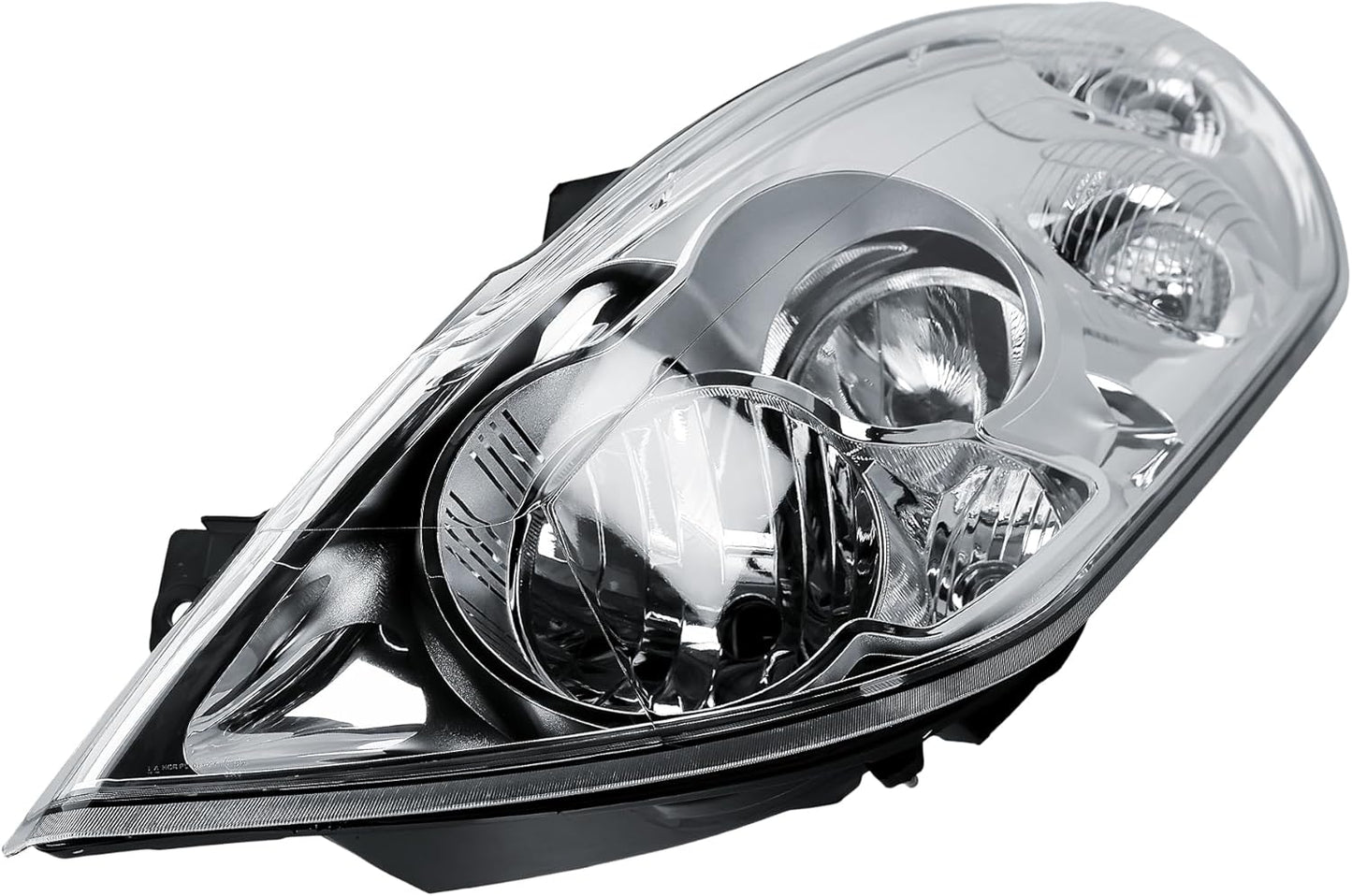 Aligoparts Passenger Left Side Headlight Lamp N/S Electric Adjustment With Motor No Fog Light for Renault Master Movano 2010–2019