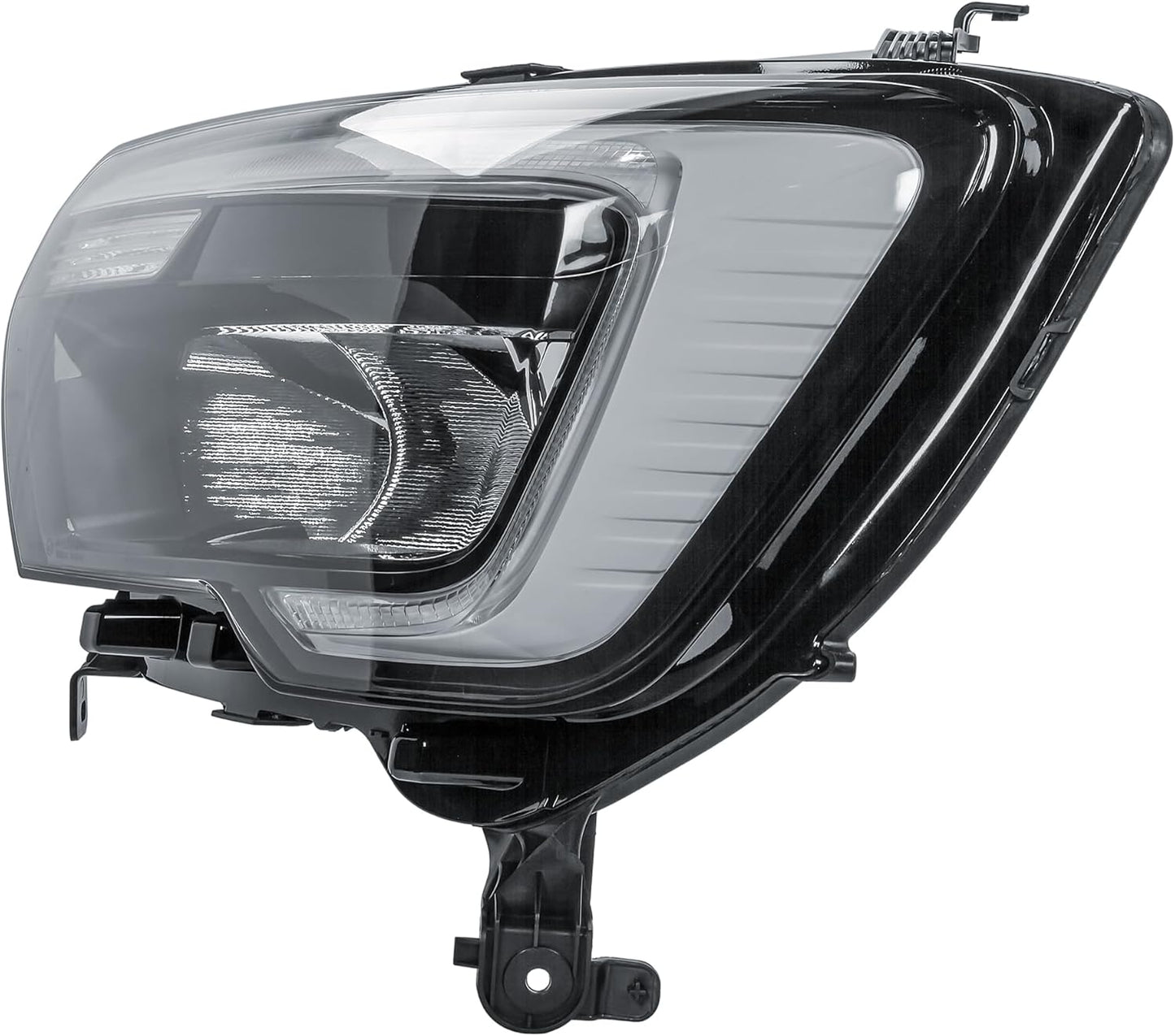 Aligoparts Passenger Left Side Headlight Lamp N/S Electric Adjustment With Motor LED DRL for Renault Master 2019–2024