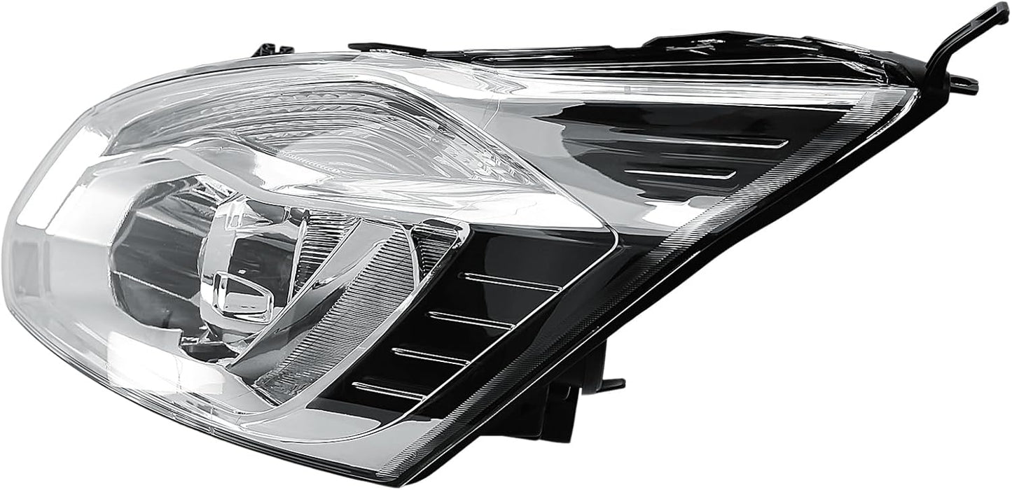 Aligoparts Passenger Left Side Headlight Lamp N/S Projector Electric Adjustment for Ford Transit Tourneo Custom 2013–2019